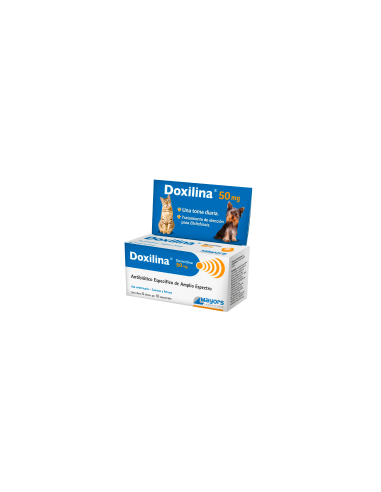 Doxilina 50 mg. - 10 Comprimidos