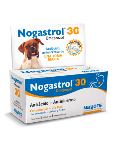 Nogastrol 30 mg. - 5 Comprimidos